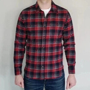 Freenote Cloth | Woven Plaid Flannel Shirt